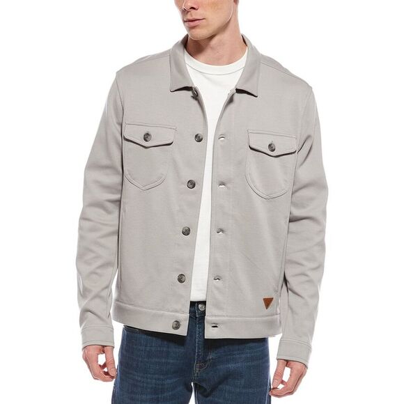Weatherproof Vintage Mens  Twill Jacket, Grey - Picture 1 of 3